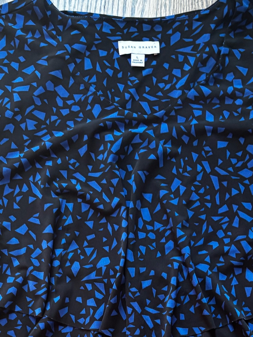 Susan Graver blouse size Large